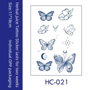 butterfly temporary tattoos